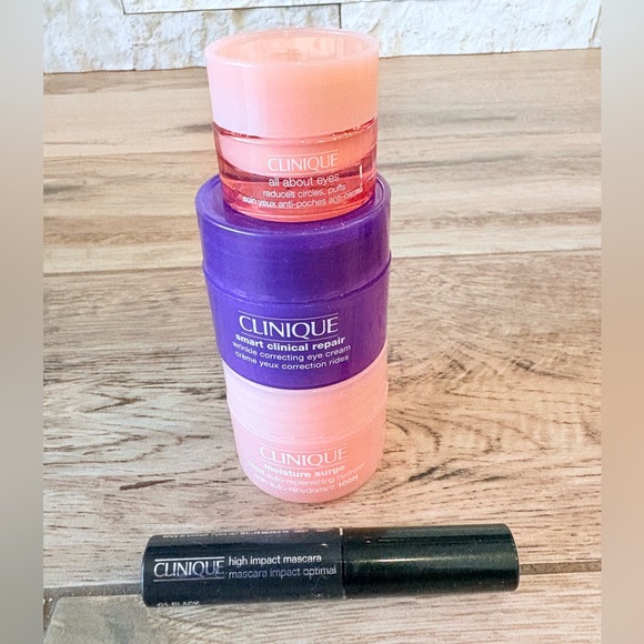 Clinique Other - Clinique All About Eyes - smart clinical repair - moisture surge mascara sample